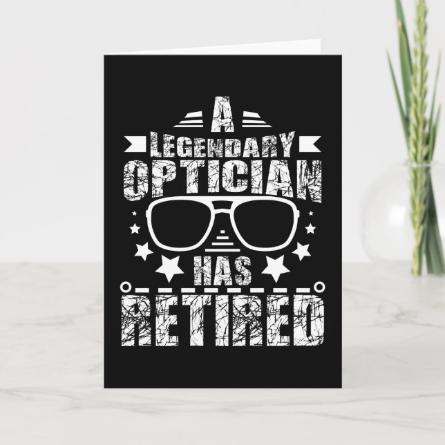 Carte Optician Pension (Devant)