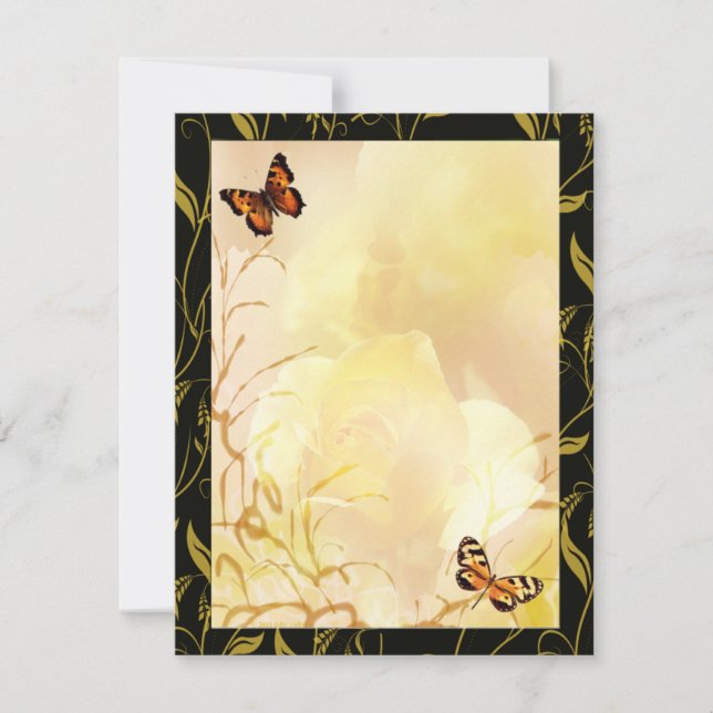 Carte Or et jaunes croustillants (Devant)