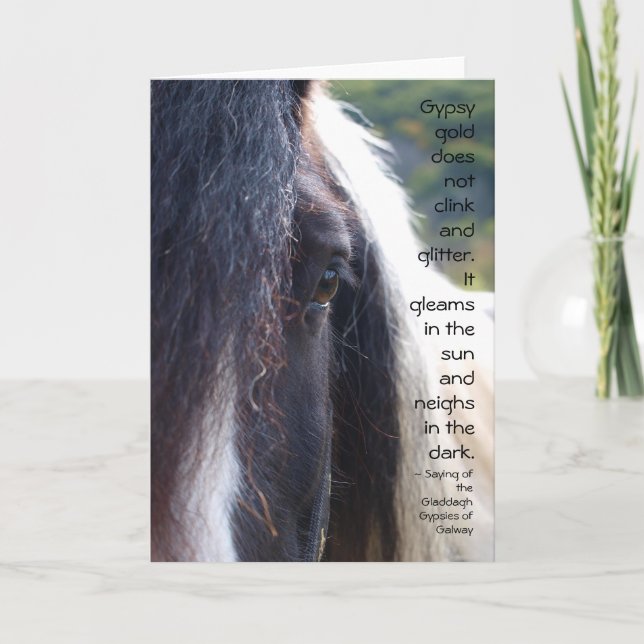 Carte Or gitan (Devant)