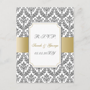 carte or mod mariage rsvp