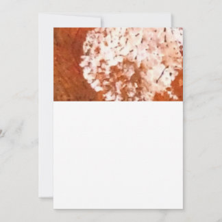 Carte Orange blossom Flat Card