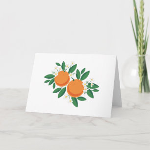 Carte Orange Blossoms