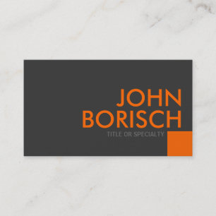 Carte orange grise professionnelle de profil