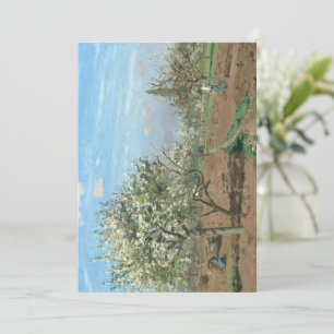 Carte Orchard à Bloom, Louveciennes Camille Pissarro