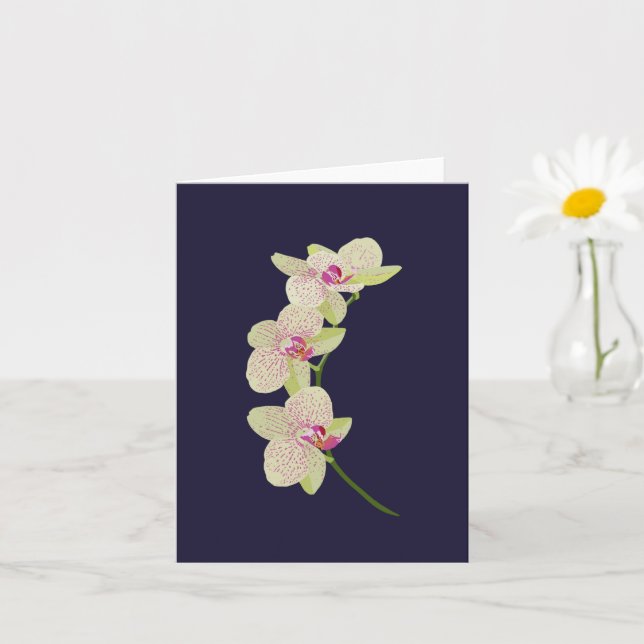 Carte Orchidée (Petite plante)