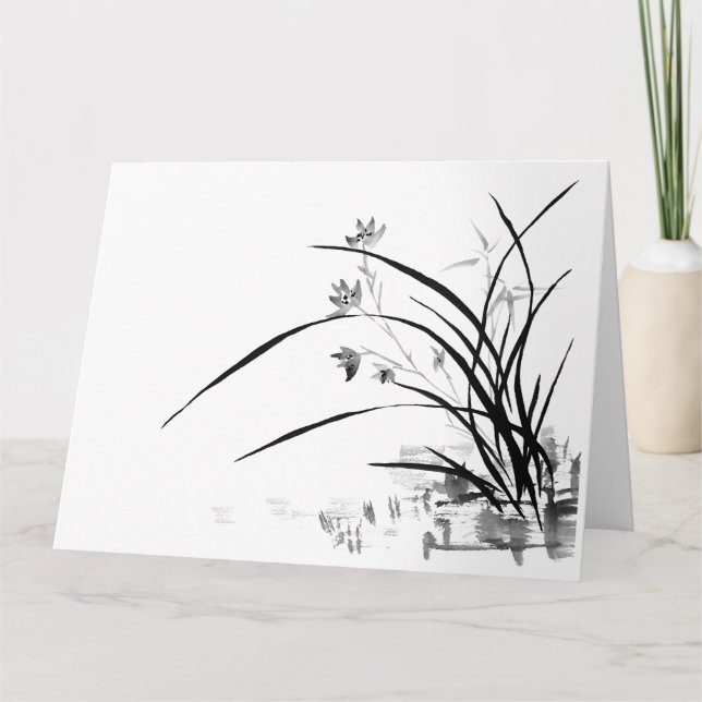 Carte Orchidée Noble (Devant)