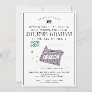 Carte Oregon   College Bound Graduation Party