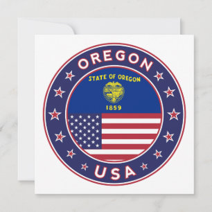 Carte Oregon, Oregon autocollant, étui téléphonique, sac