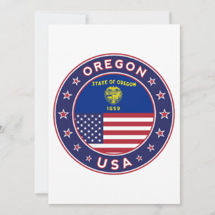 Carte Oregon, Oregon autocollant, étui téléphonique, sac