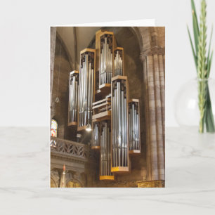 Carte Orgue de la cathédrale de Fribourg
