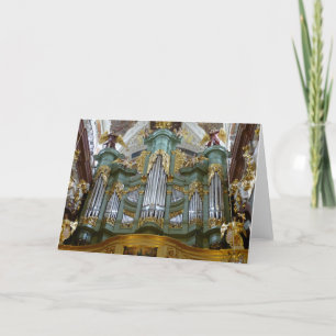 Carte Orgue de tuyère Pologne