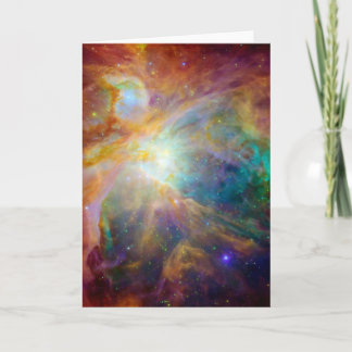 Carte Orion Nebula (télescopes Hubble & Spitzer)