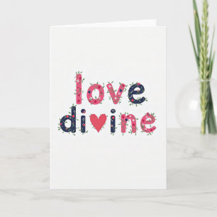 Carte Ornementale Amour Divin
