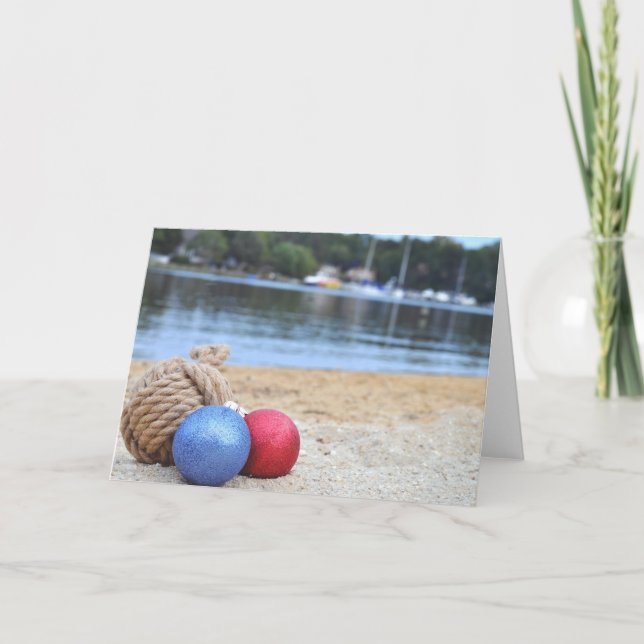 Carte Ornements sur la plage (Devant)