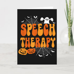 Carte Orthophonie Thérapie de la parole Pathologie du la