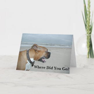 Carte Où Es-Tu Allé ?