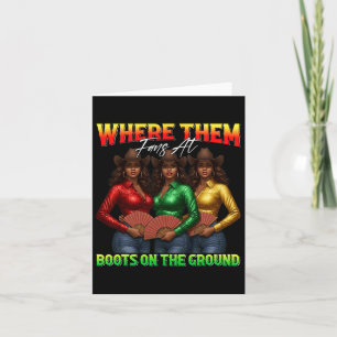 Carte Où Ils Vont Sur Les Bottes Sur Le Terrain Black Co