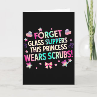 Carte Oubliez les pantoufles de verre, cette princesse p