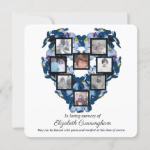 Oubliez-moi pas Floral Heart Design 8 Photos Colla