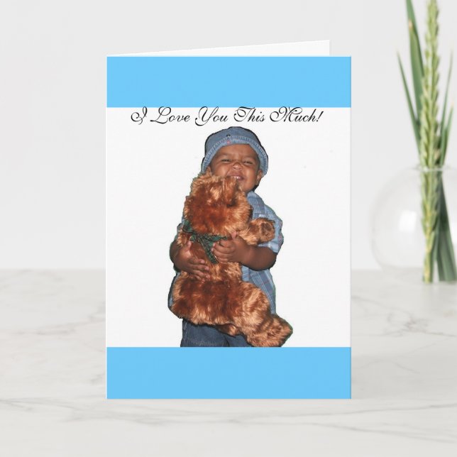 Carte Ours de bébé (Devant)