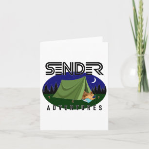 Carte Ours de camping