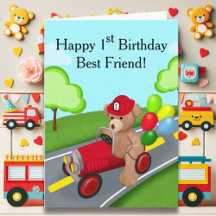 Ours en peluche pour le 1er anniversaire de mon me