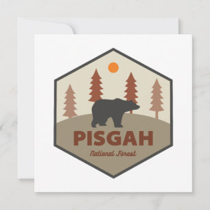 Carte Ours forestier national de Pisgah