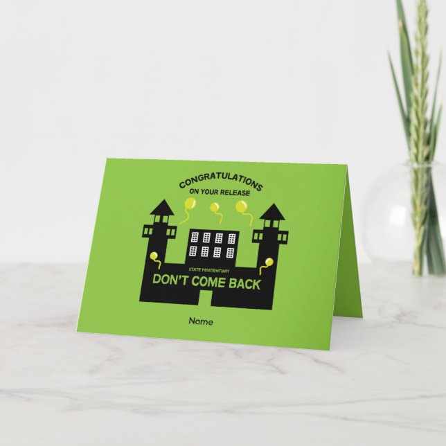 Carte Out Of Jail Prison Release Gift Two-Tone Coffee Mu (Devant)