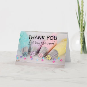 Carte Outils de décoration de gâteau de couleur pastel M
