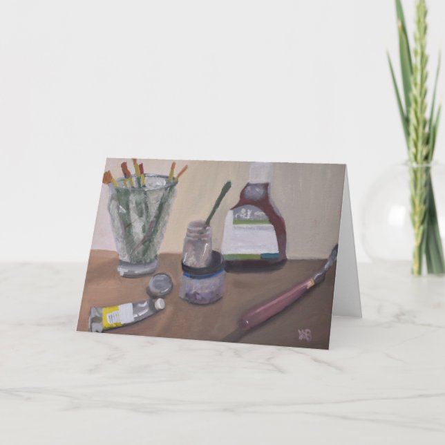 Carte Outils de l'artiste (Devant)