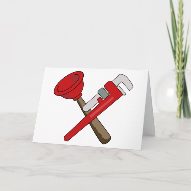 Carte Outils de plomberie (Devant)