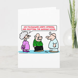 Carte ouvert de porte de garage de stimulateur fermé