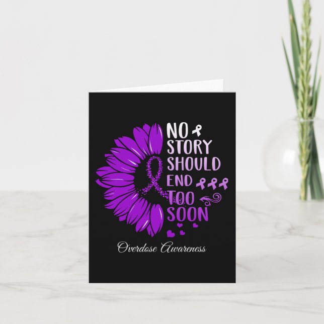 Carte Overdose Purple Ribbo (Devant)