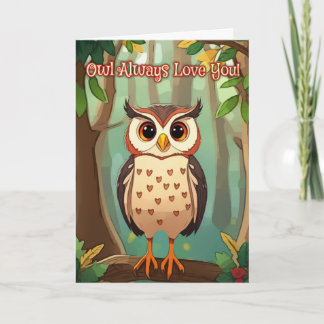 Carte Owl Always Love You!