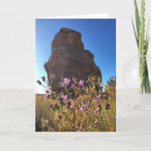 Carte owl rock greeting card