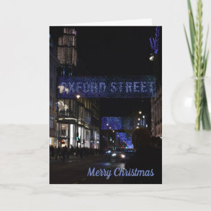 Carte Oxford Street London UK Festive Christmas Shopping