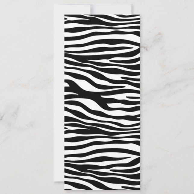 Carte padrão em zebra (Devant)