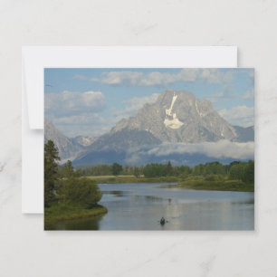 Carte Pagaie dans le parc national de Grand Teton
