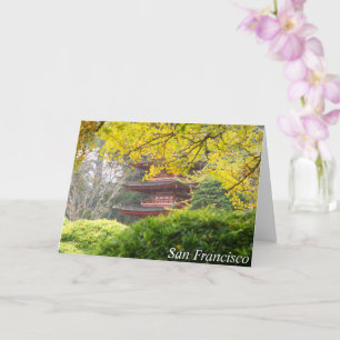 Carte Pagode de la Tour au Trésor, San Francisco