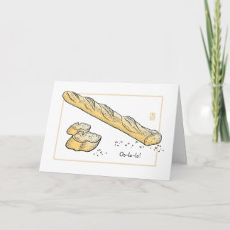 Carte Pain français "Oo-la-la... !"
