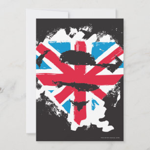 Carte Paint Strokes British S-Shield