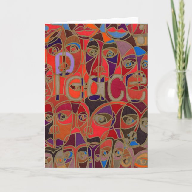 Carte paix (Devant)