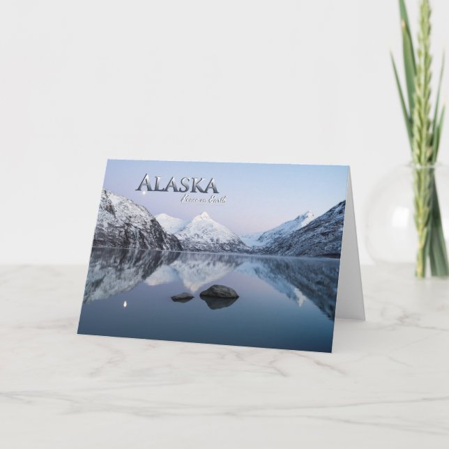 Carte Paix de l'Alaska sur Terre (Devant)