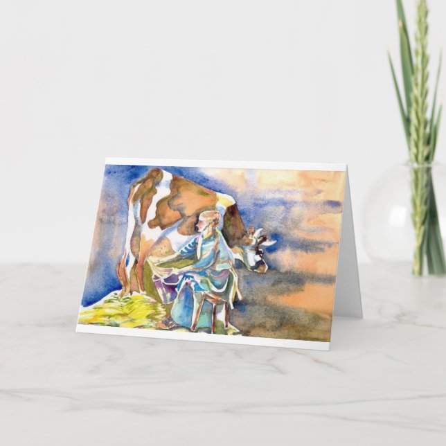 Carte Paix et abondance (Devant)