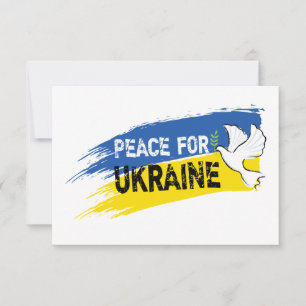 Carte Paix pour l'Ukraine