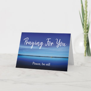 Carte Paix PRIER POUR VOUS Christian