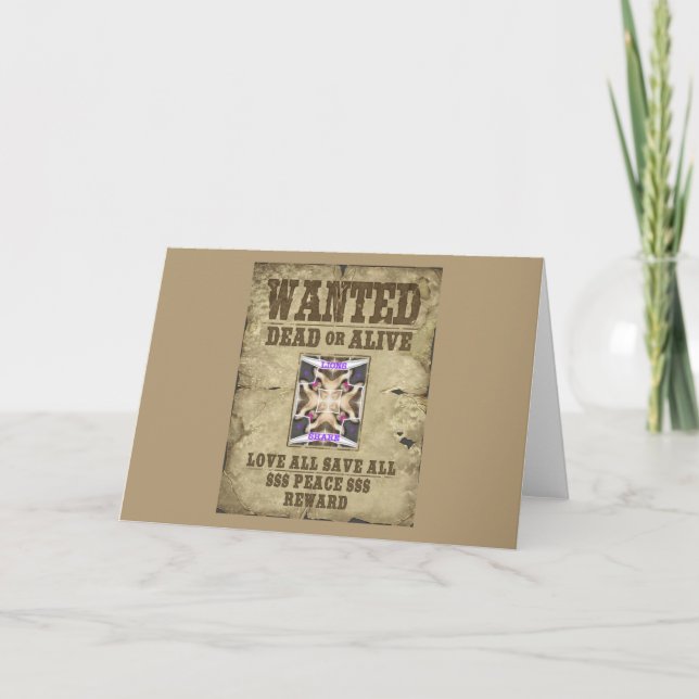 Carte Paix Recherchée, Amour et Inspiration : Diffuser H (Devant)