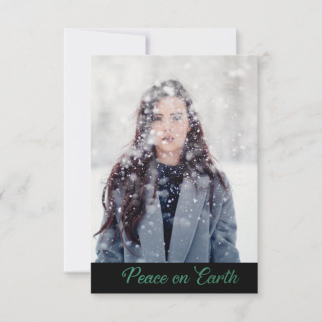 Carte Paix sur Terre (Devant)