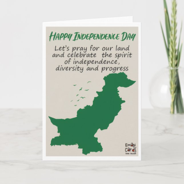 Carte Pak Independence Day - Map (Devant)