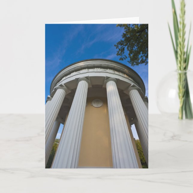 Carte Palais du tsar Paul Ier, temple de l'amitié (Devant)